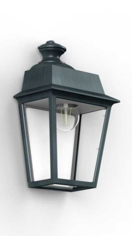 grüne Außenwandlampe